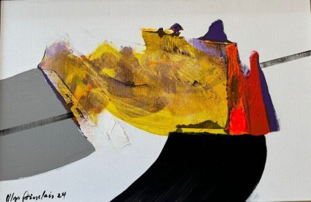 Olga Sinclair_Brillo Espacial_Oleo sobre lienzo