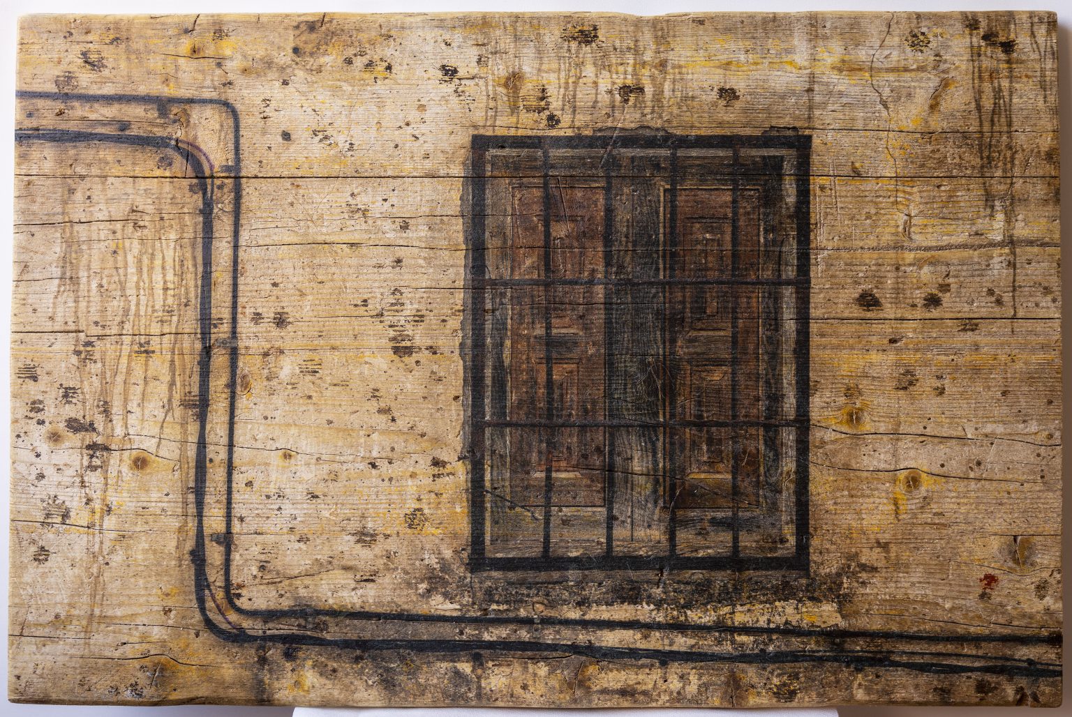 Alberto Rubio Terrazas Ventana del Retiro Fotografía transferida