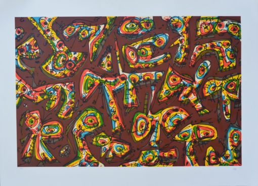 Saura-Antonio-serie-abierta-X-litografía-edición-99-ejemplares-1989-75x104-cms